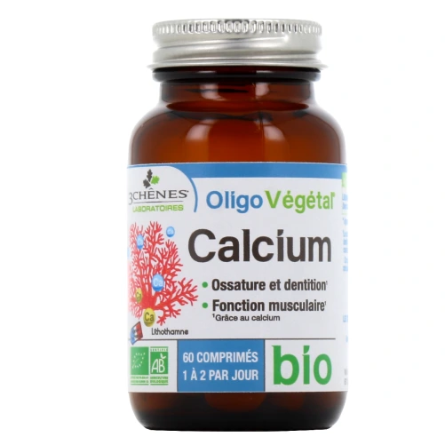 3 Chenes Oligo Végétal Calcium Bio