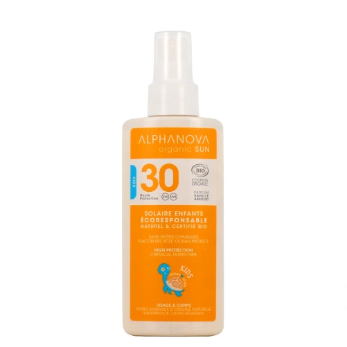 Alphanova Sun Kids Spray Solaire Bio Enfants SPF 30