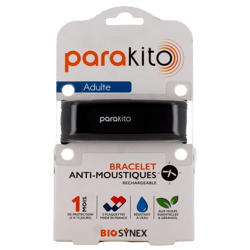 Parakito Bracelet Anti Moustique Rechargeable Adulte