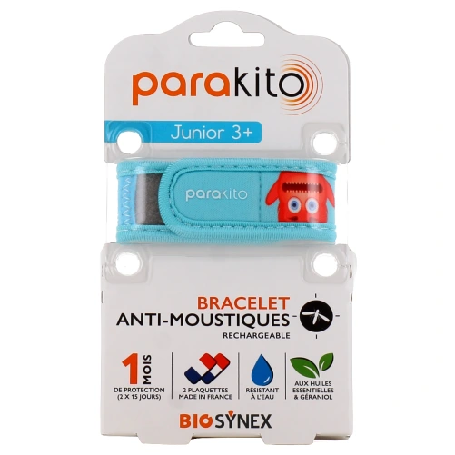 Parakito Bracelet Anti Moustique Rechargeable Enfant