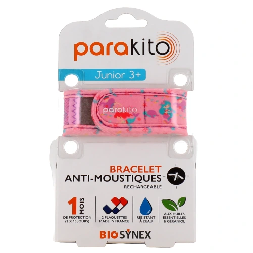 Parakito Bracelet Anti Moustique Rechargeable Enfant