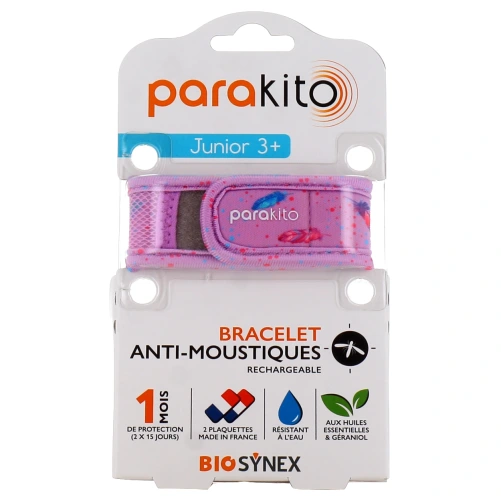 Parakito Bracelet Anti Moustique Rechargeable Enfant