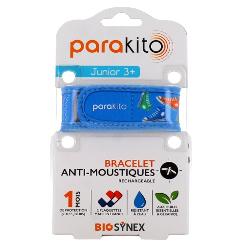 Parakito Bracelet Anti Moustique Rechargeable Enfant