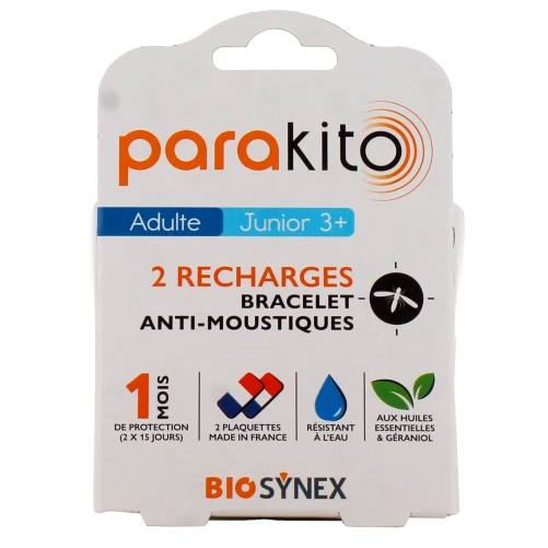 Parakito Recharges Pour Bracelet Anti-Moustique