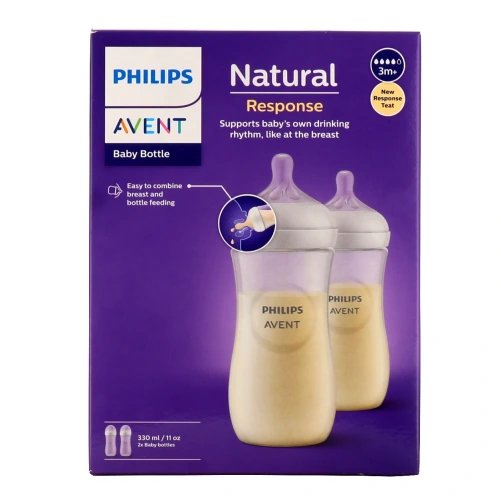 Avent Natural Response Biberon Plastique