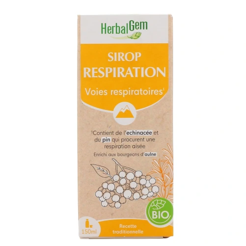 Herbalgem Sirop Respiration Bronches Bio