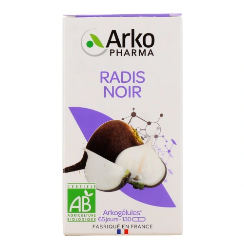 Arkogélules Radis Noir Bio
