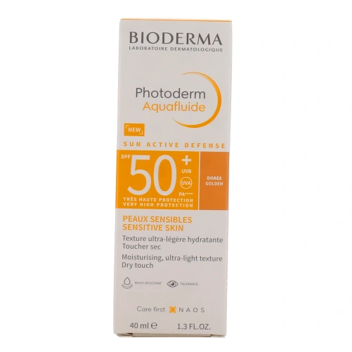 Bioderma Photoderm Aquafluide Teinte Dorée SPF 50+