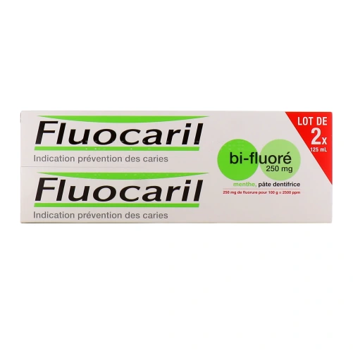 Fluocaril Bi-Fluoré Pâte Dentifrice 250 mg