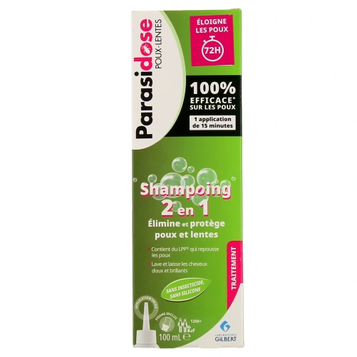 Parasidose Shampoing 2 en 1