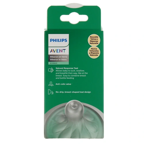 Avent Natural Response Pure Glass Biberon Verre