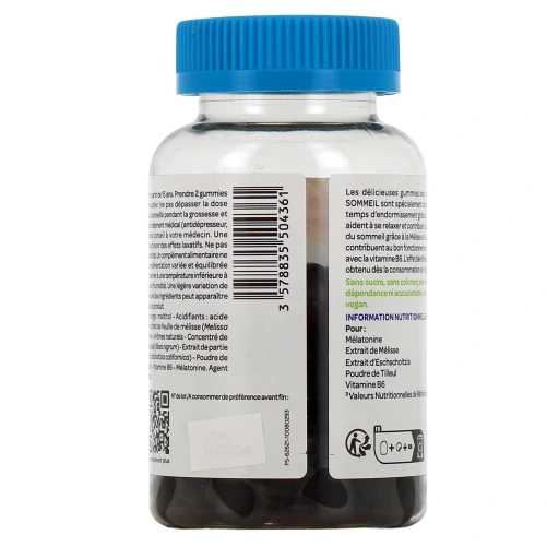 Arkorelax Sommeil Gummies sans sucre