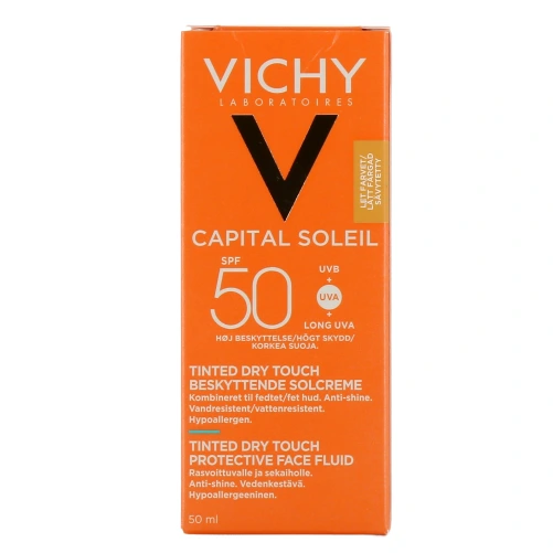 Vichy Capital Soleil BB Émulsion Toucher Sec Teintée SPF 50