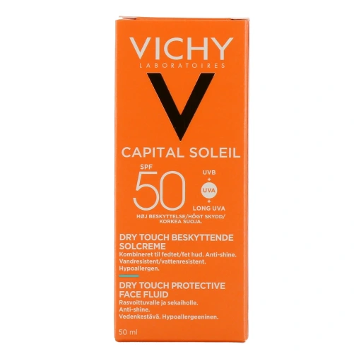 Vichy Capital Soleil Emulsion Toucher Sec Anti-Brillance SPF50