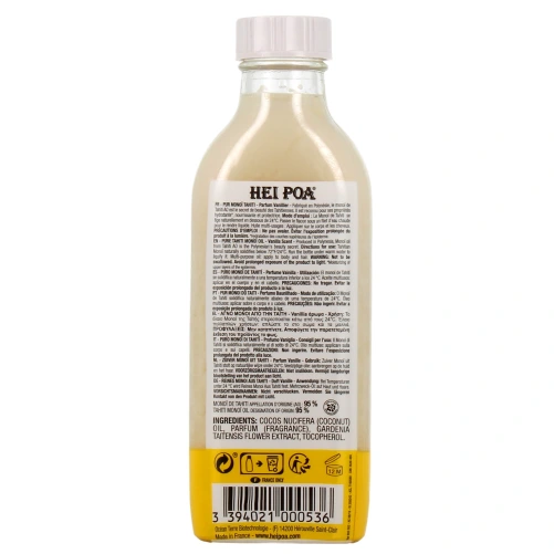 Pur Monoï Tahiti parfum vanillier ou coco