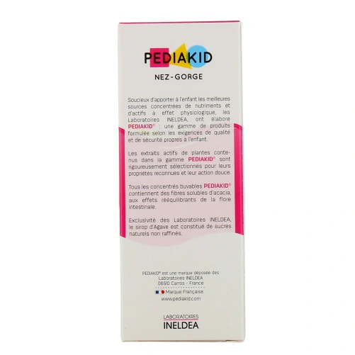 Pediakid Nez Gorge Sirop