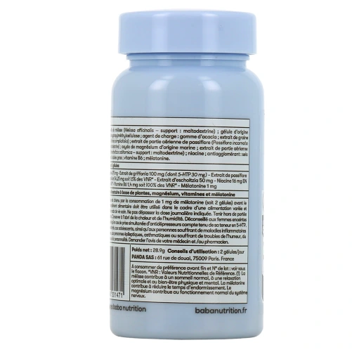 BABA Nutrition Sommeil