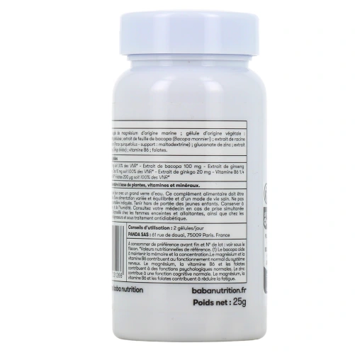 BABA Nutrition Mémoire & Concentration