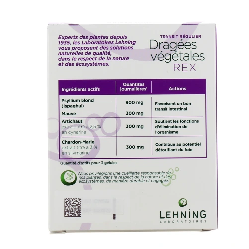 Lehning Dragées Végétales REX