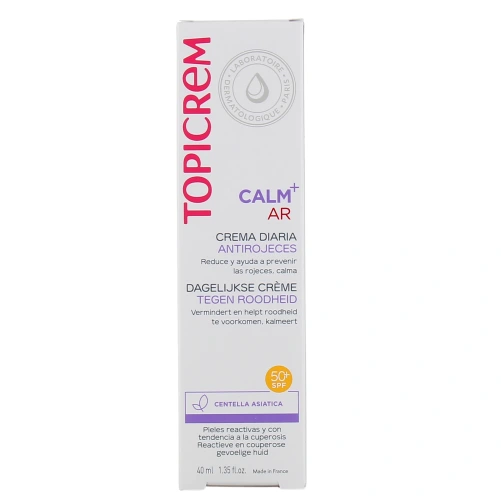Topicrem Calm+ AR Crème Quotidienne Anti-Rougeurs