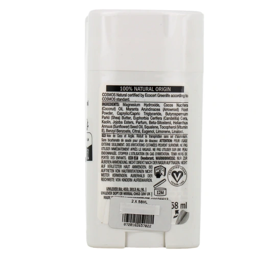 Schmidt's Déodorant Stick Peau Sensible