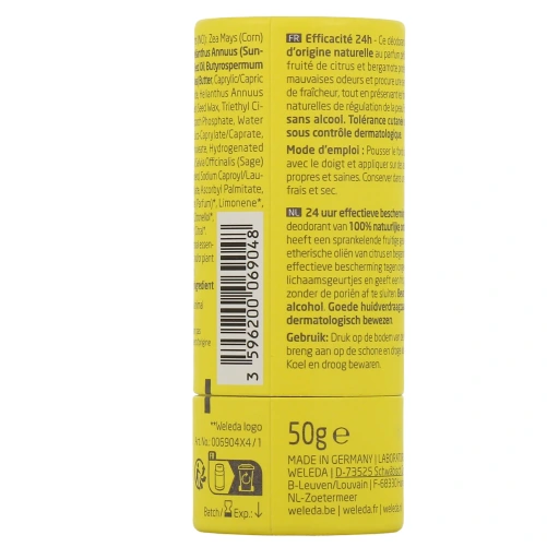 Weleda Déodorant Stick 24h Bio