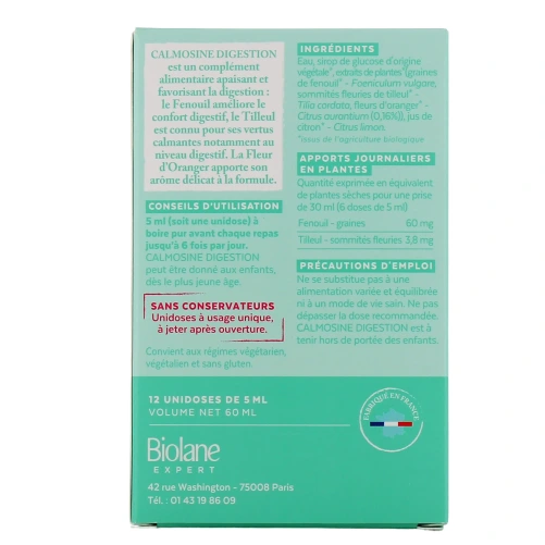 Calmosine Digestion Bio