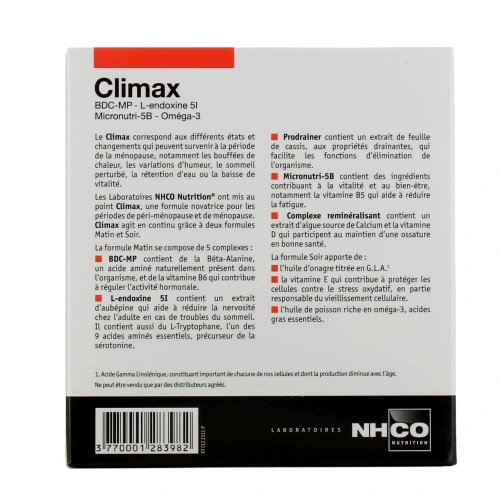 Climax Ménopause