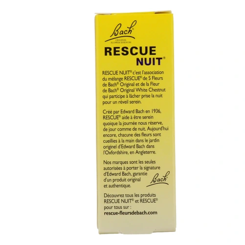 RESCUE® Nuit Fleurs de Bach