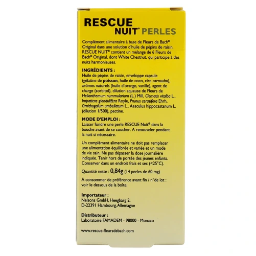 RESCUE® Nuit Perles Fleurs de Bach