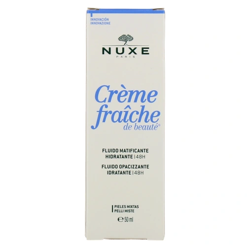 Nuxe Crème Fraîche de Beauté Fluide Matifiant Hydratant 48h