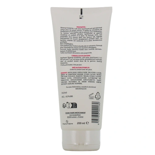 Dexeryl Essentiel Lait Riche Nourrissant