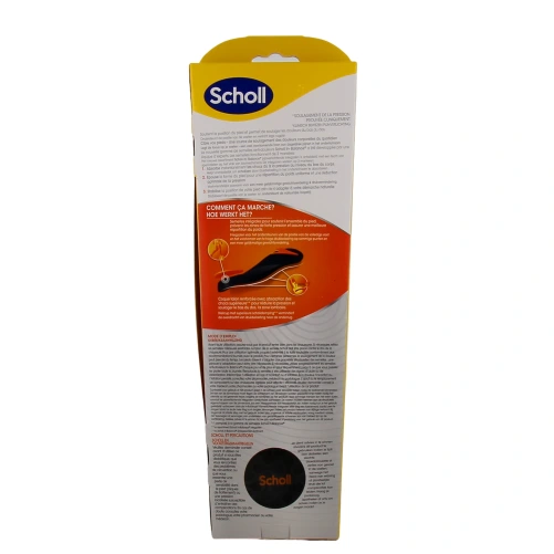 Scholl Semelles Anti-Douleur Bas du Dos