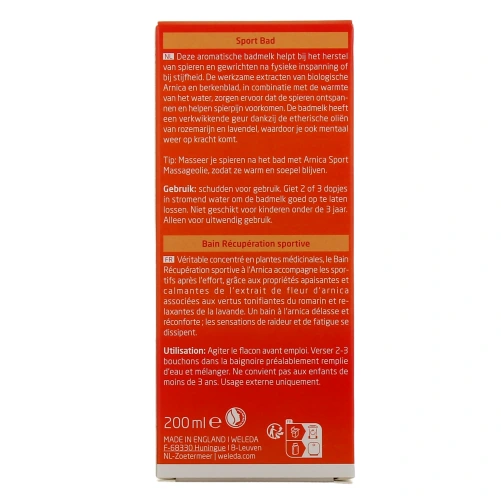 Weleda Arnica Bain Récupération Sportive