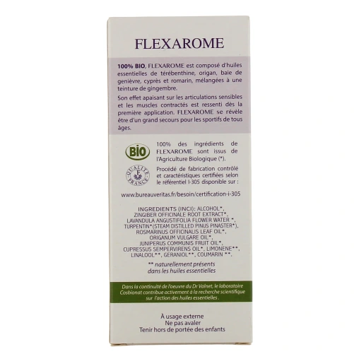 Docteur Valnet Flexarome Articulations Muscles