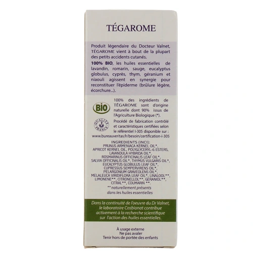 Docteur Valnet Tegarome Peau Agressée