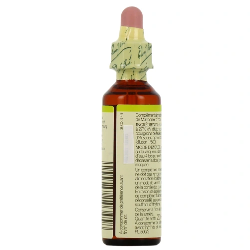 Fleurs de Bach Chestnut Bud n°7