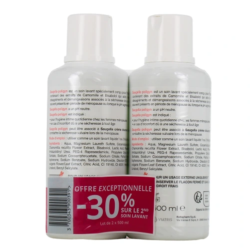 Saugella Poligyn Muqueuses fragiles ou asséchées