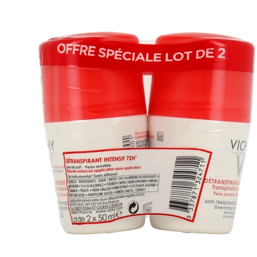 Vichy Déodorant Détranspirant Intensif 72h