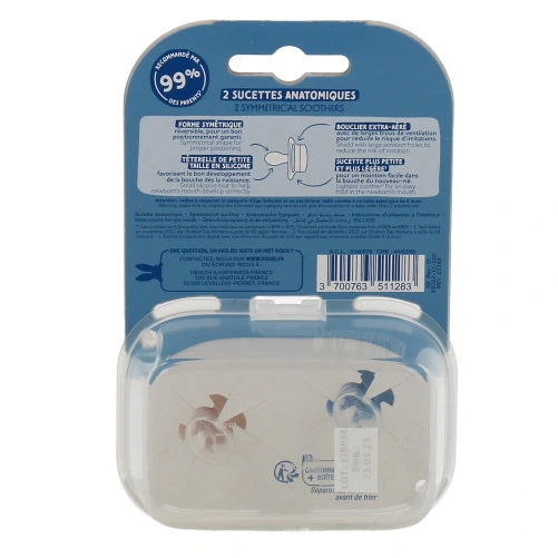 Dodie Sucette Naissance 0-2 mois