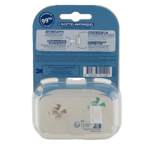 Dodie Sucette Naissance 0-2 mois