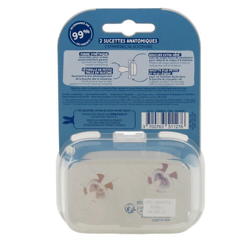 Dodie Sucette Naissance 0-2 mois