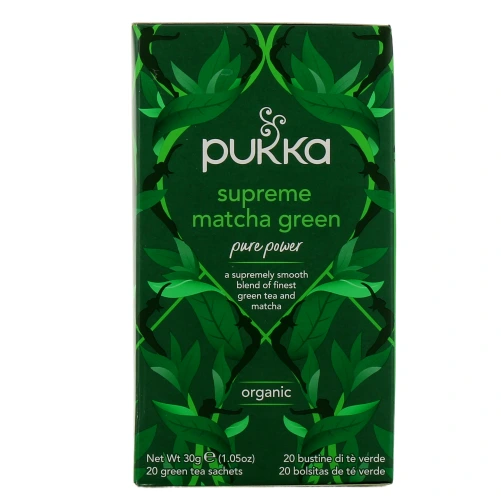 Pukka Thé Vert Matcha Suprême Bio