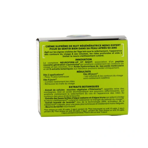 Garancia A la Belle Etoile Crème Suprême De Nuit Régénératrice Meno Expert