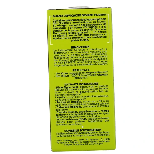 Garancia Sérum Que Mes Rougeurs Disparaissent !