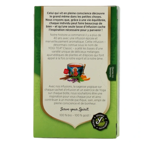 Yogi Tea Tulsi Sérénité Bio