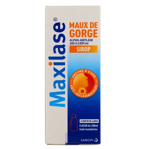 Maxilase sirop ou comprimés