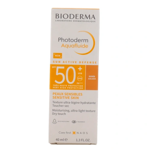 Bioderma Photoderm Aquafluide Teinte Dorée SPF 50+