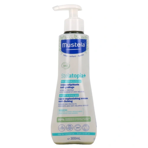 Mustela Stelatopia+ Crème Relipidante Anti-Grattage Bio