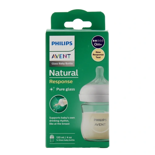 Avent Natural Response Pure Glass Biberon Verre
